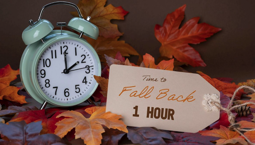 Daylight Savings Ends this Sunday, November 2
